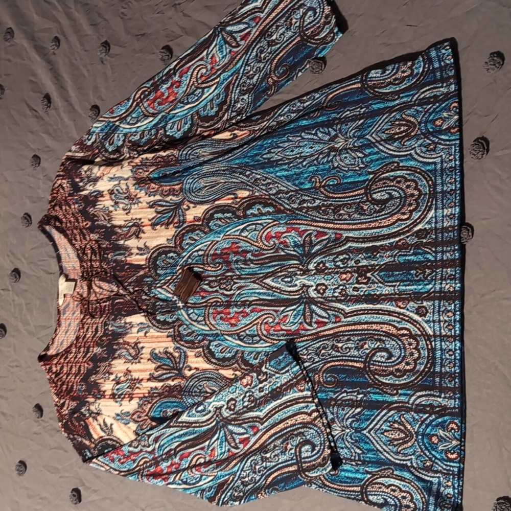 Cato scoop neck top